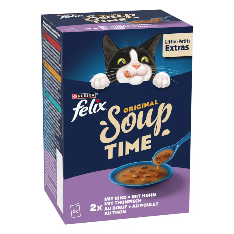FELIX® Soup Vis Selectie 6x48g
