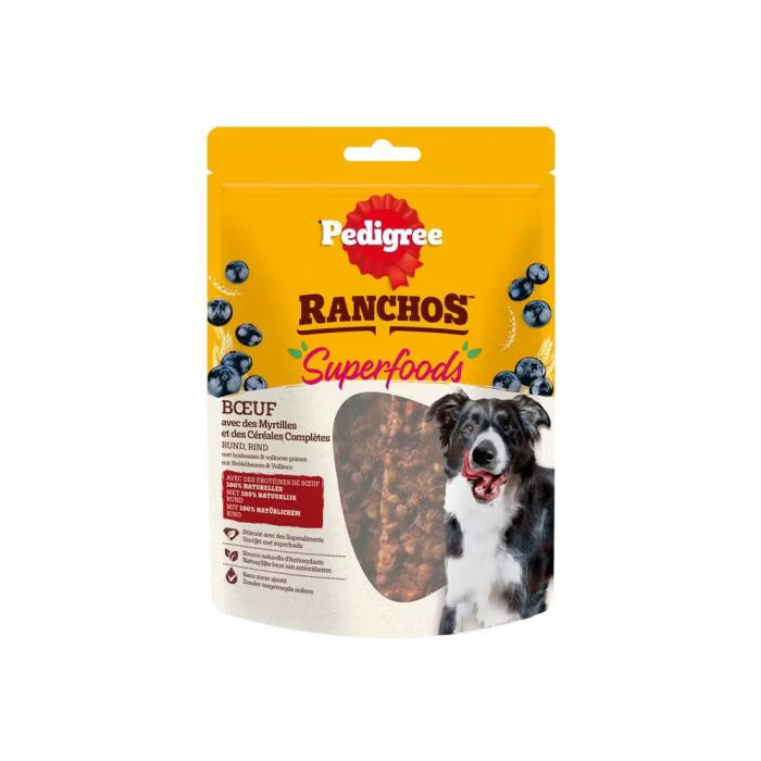 Pedigree Ranchos Superfoods met Rund 70g