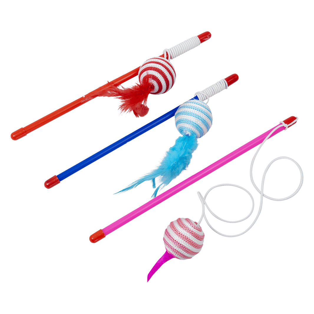 JV FUN DANGLERS Bal met Pluim 46cm