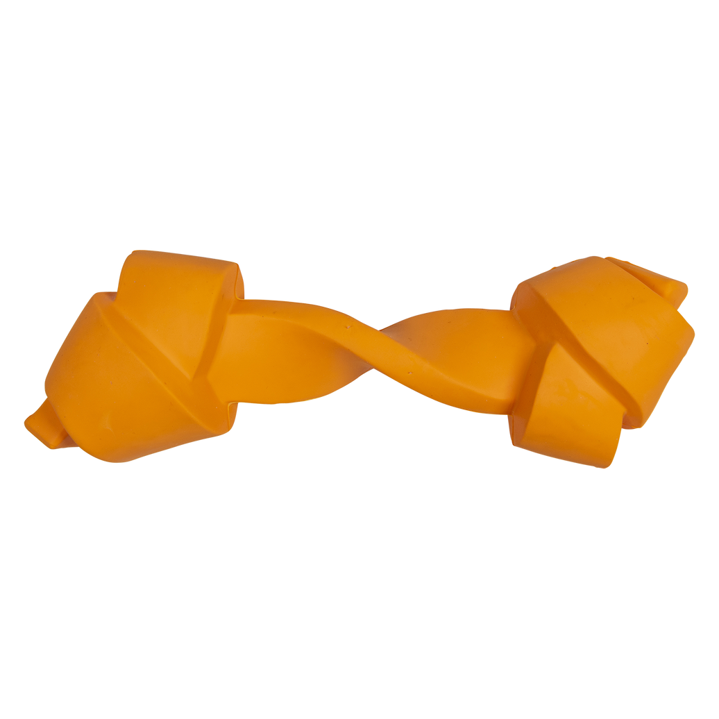 JV RUBBER TOYS Been met Kippensmaak Oranje-22,8cm