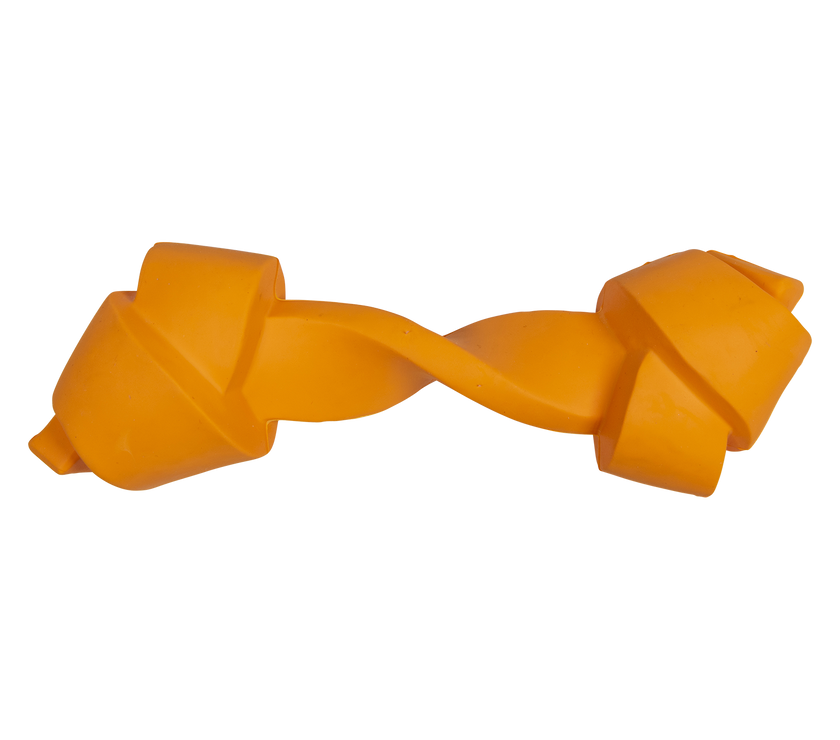 JV RUBBER TOYS Been met Kippensmaak Oranje-22,8cm