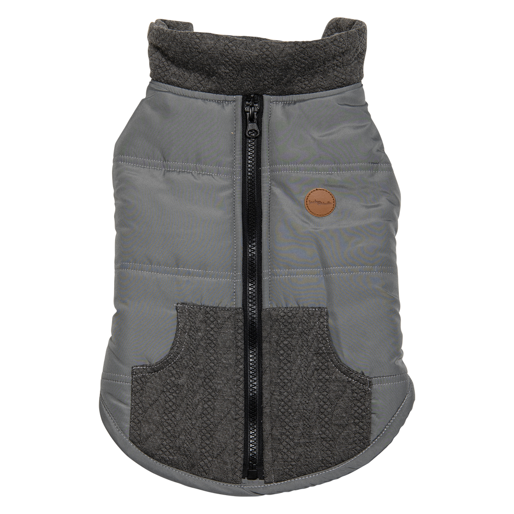 JV DOGWALK Jas met Zakken Grijs