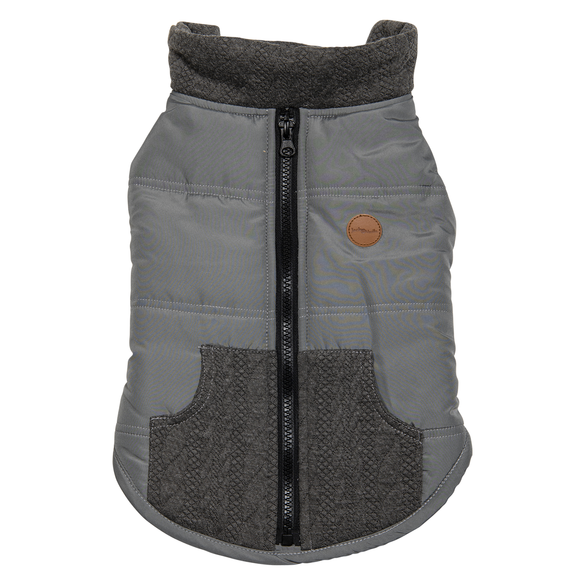 JV DOGWALK Jas met Zakken Grijs