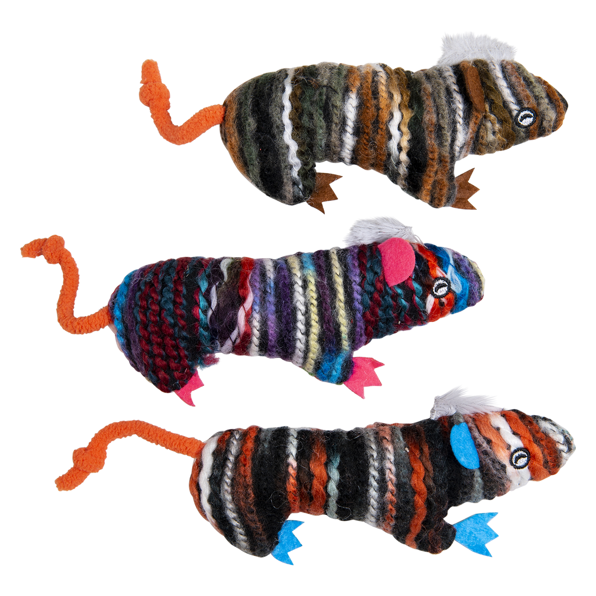 PURRL Rat met Catnip, veelkleurig 1st