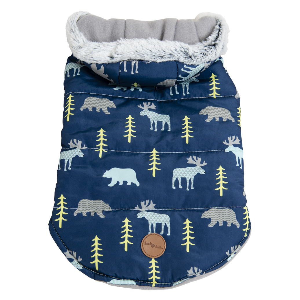 JV DOGWALK Jas Dieren Blauw