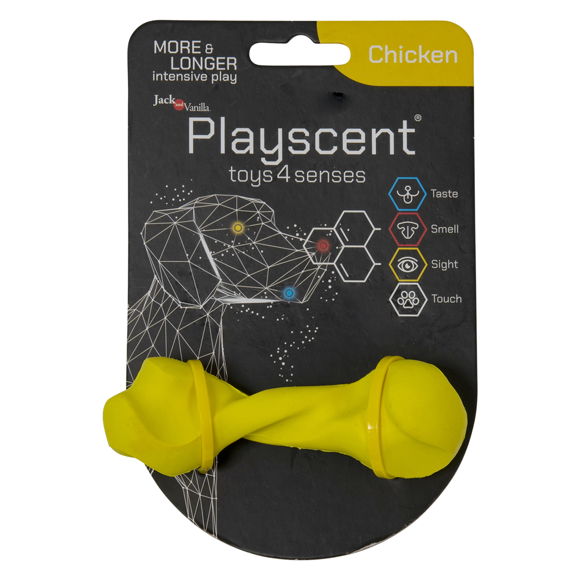 JV PLAYSCENT Gedraaid Been Kip-11cm