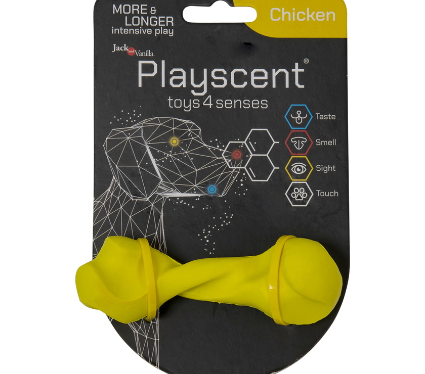 JV PLAYSCENT Gedraaid Been Kip-11cm