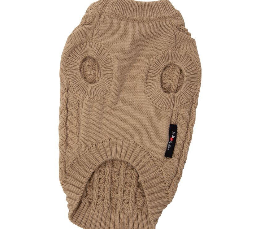 JV 5th Avenue Dogwalk Trui Beige