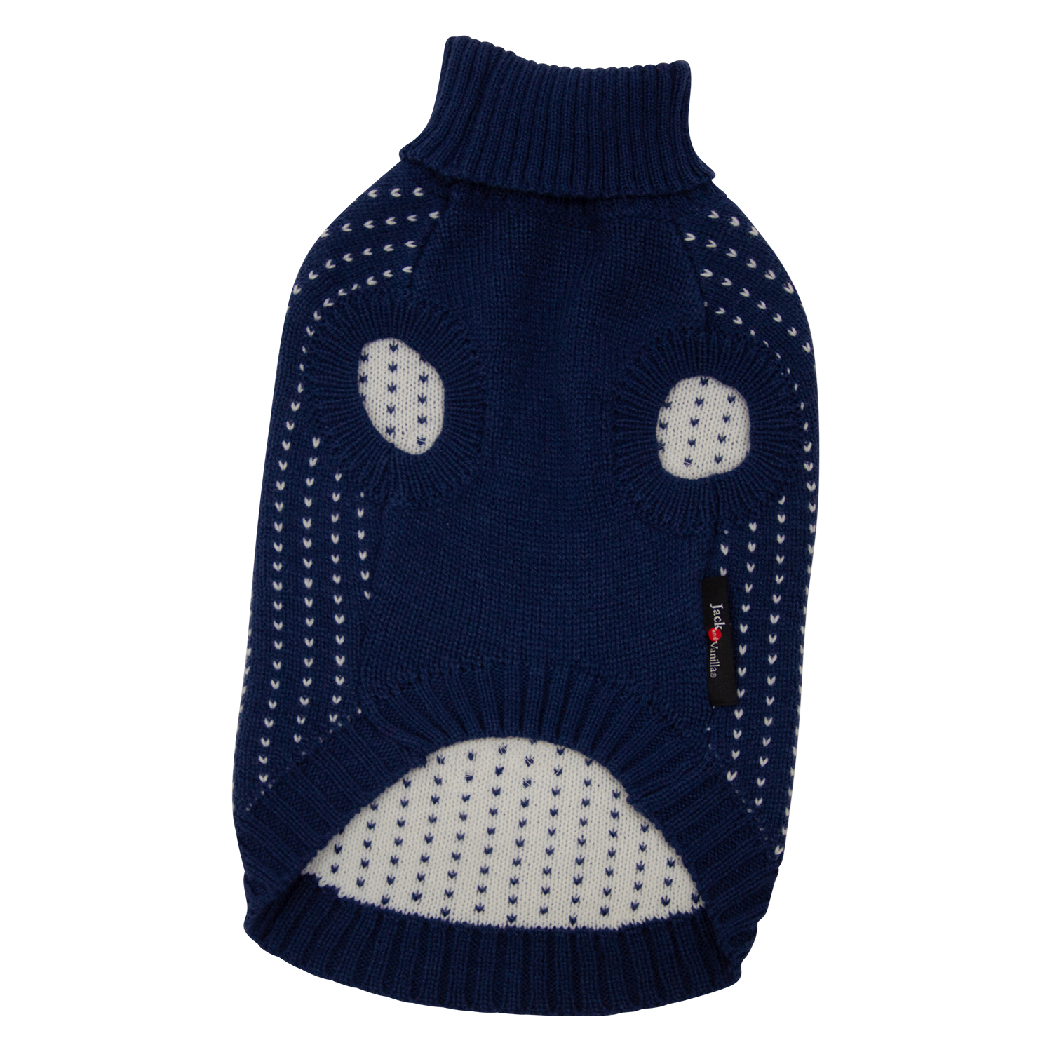 JV 5th Avenue Dogwalk Trui met Rendier Donkerblauw