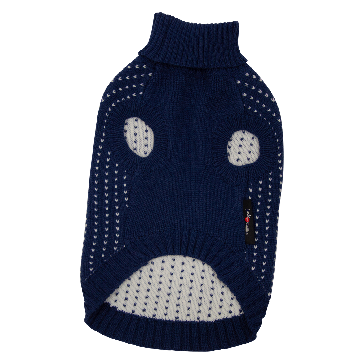 JV 5th Avenue Dogwalk Trui met Rendier Donkerblauw