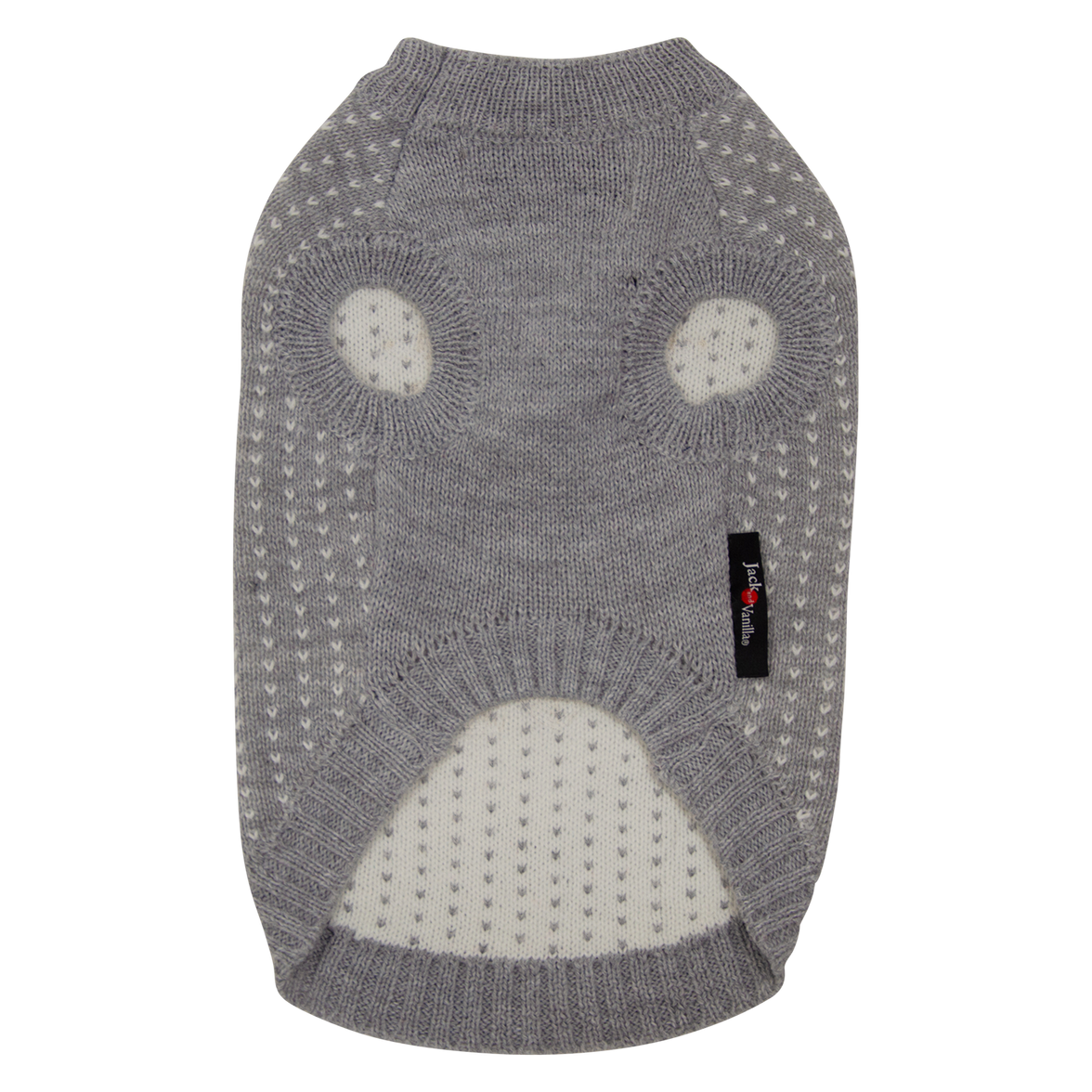 JV 5th Avenue Dogwalk Trui met Rendier Grijs