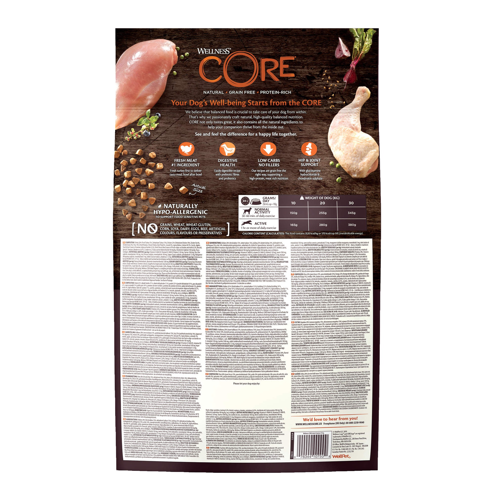 Adult Original Medium Breed Turkey with Chicken