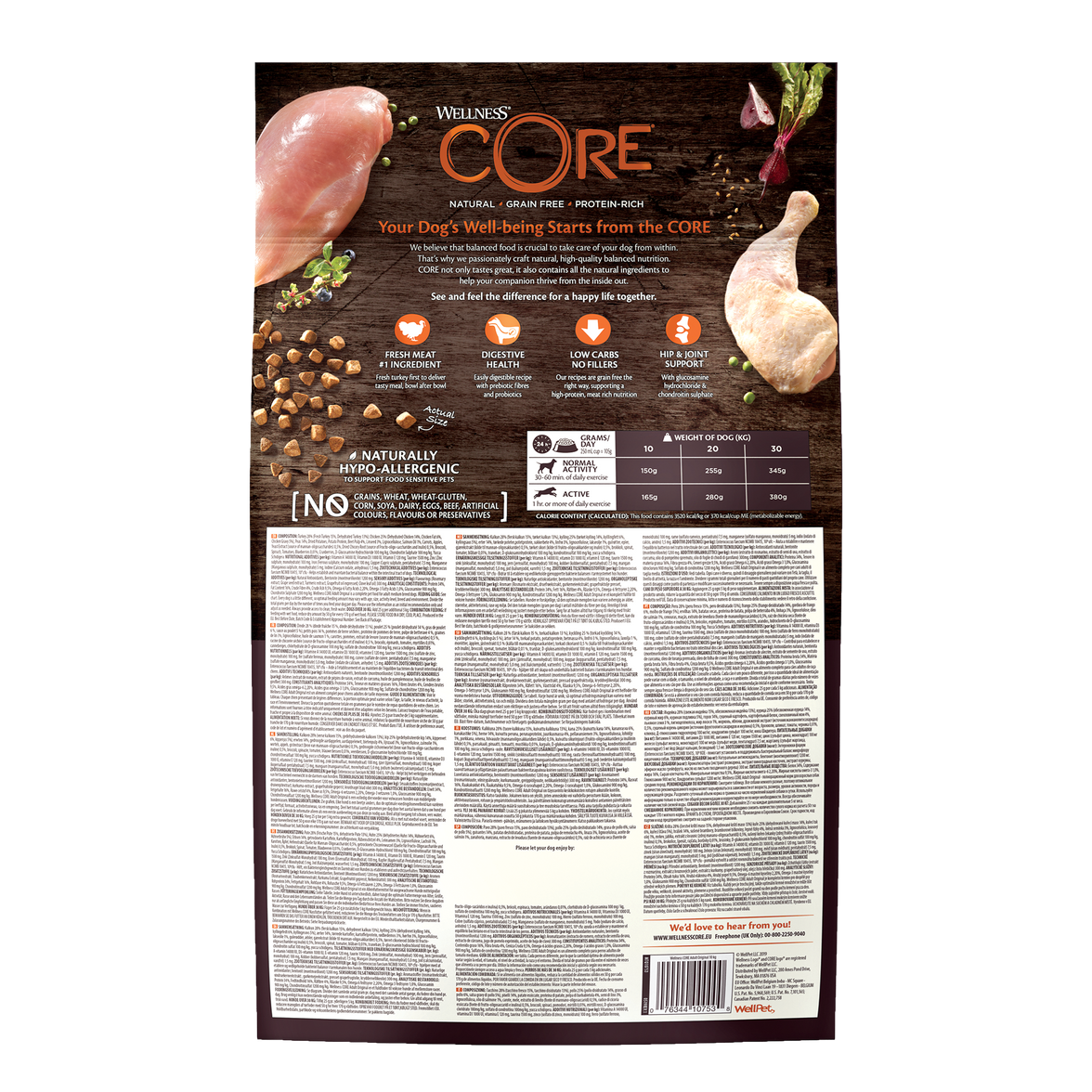 Adult Original Medium Breed Turkey with Chicken