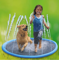 Kowloon Cool sprinkler mat blauw S, 100 cm