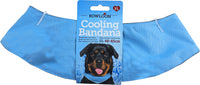Kowloon Cool Bandana verstelbaar XL 48-65 cm, lichtblauw