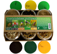 Boon Pindakaas vogel multipack 6×350 g