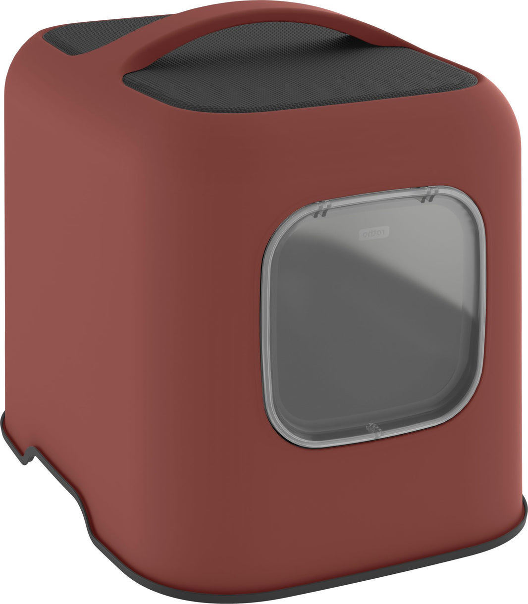 Rotho kattentoilet Biala iron red