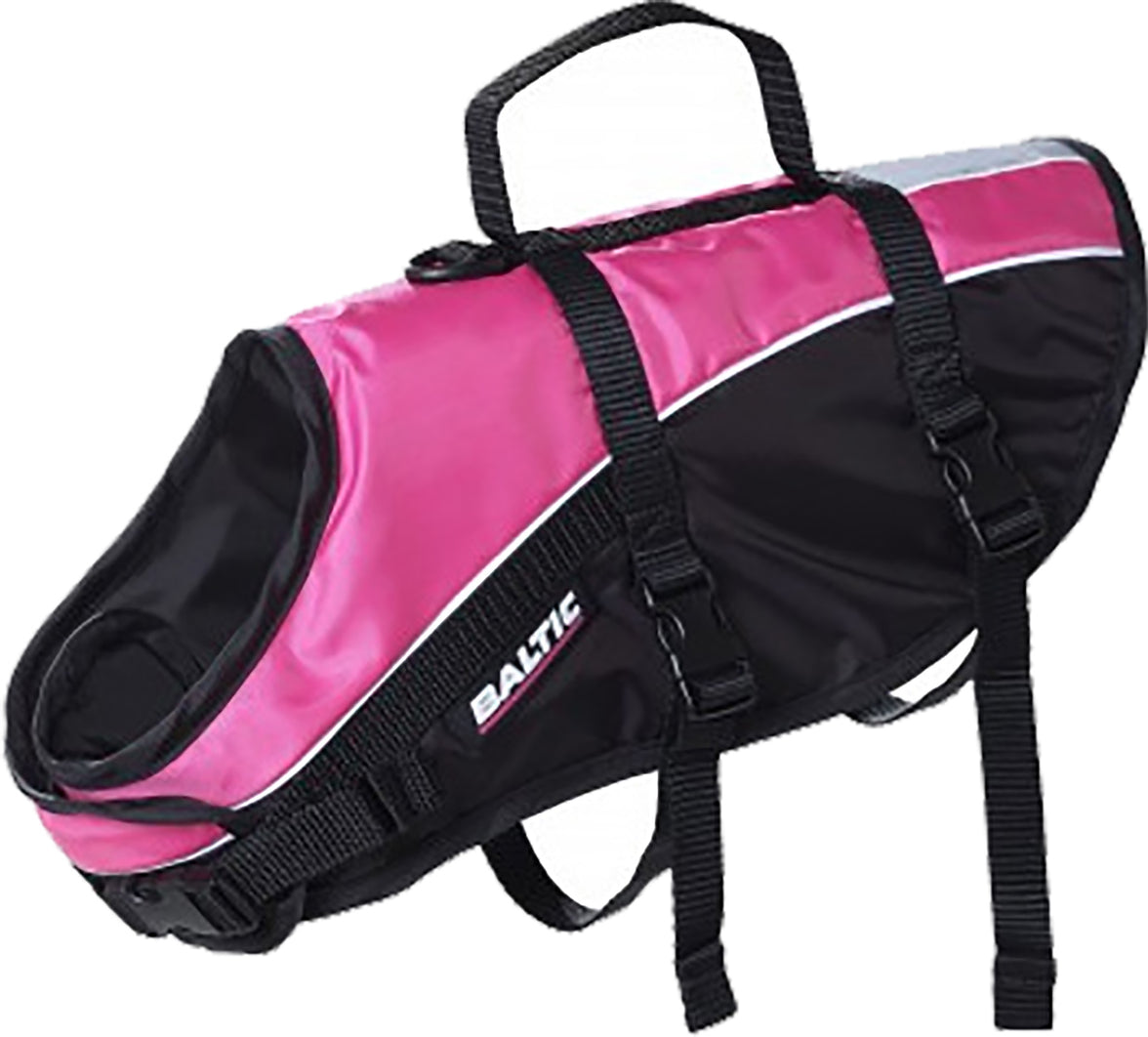 Baltic hondenzwemvest Mascot roze/zwart