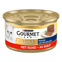 GOURMET® GOLD Mousse met Rund 85g