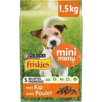 FRISKIES® MINI MENU kleine Hondenbrokjes met kip en groenten 1.5kg