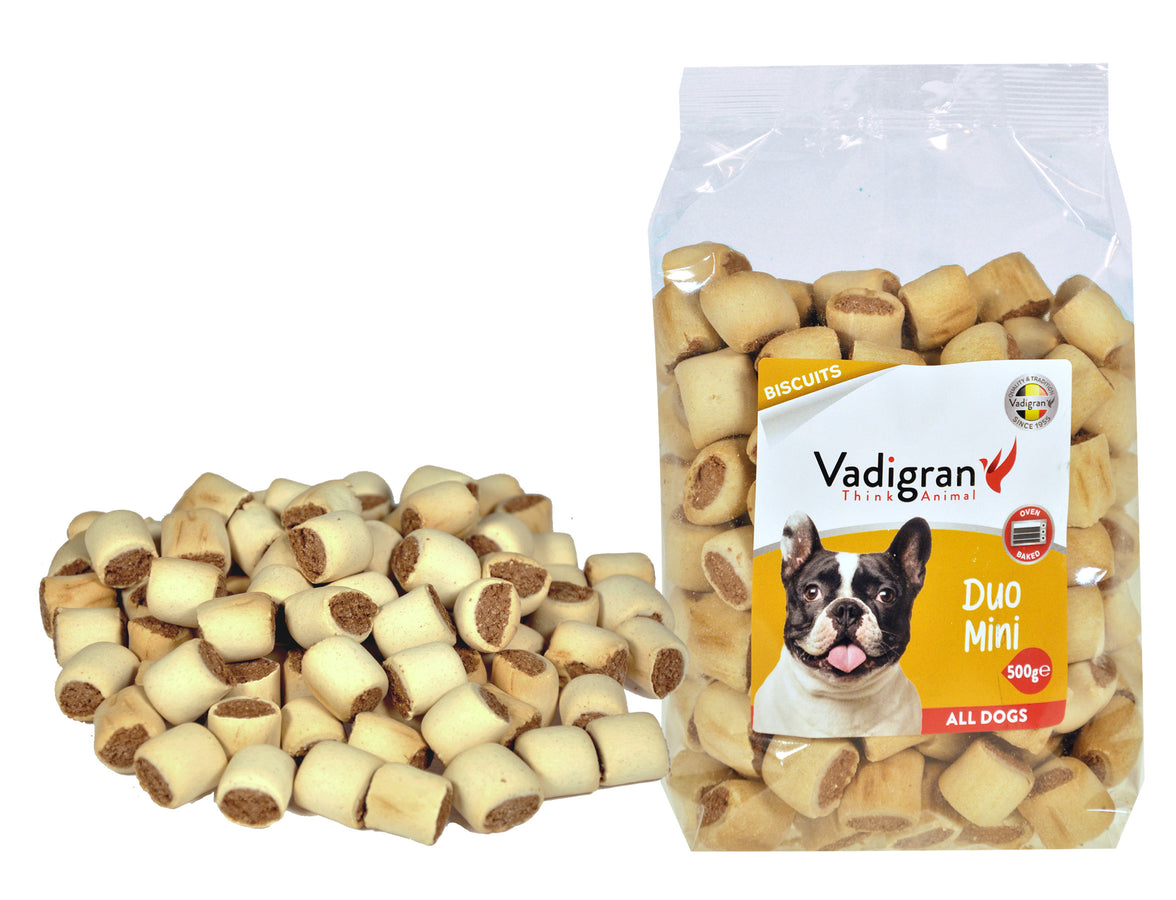 Snack dog Biscuits Duo Mini 500g
