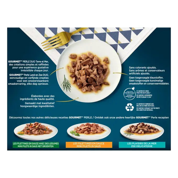 GOURMET® PERLE LAND EN ZEE DUO 12x85g