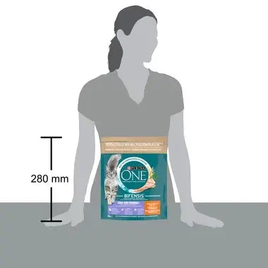 ONE® Coat & Hairball Rijk aan Kip 1.5kg