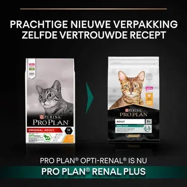 PRO PLAN® Original Adult 1+ jaar met OPTIRENAL® Rijk aan kip 1.5kg
