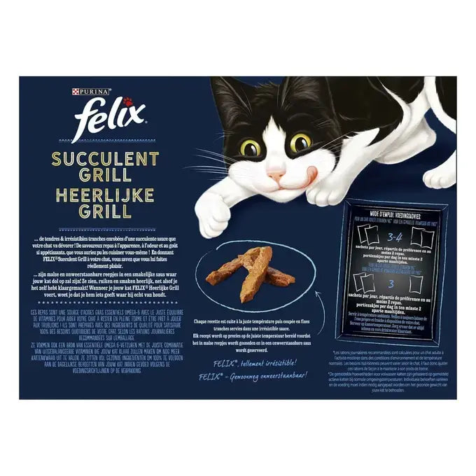 FELIX® HEERLIJKE GRILL Vis Selectie 12x80g