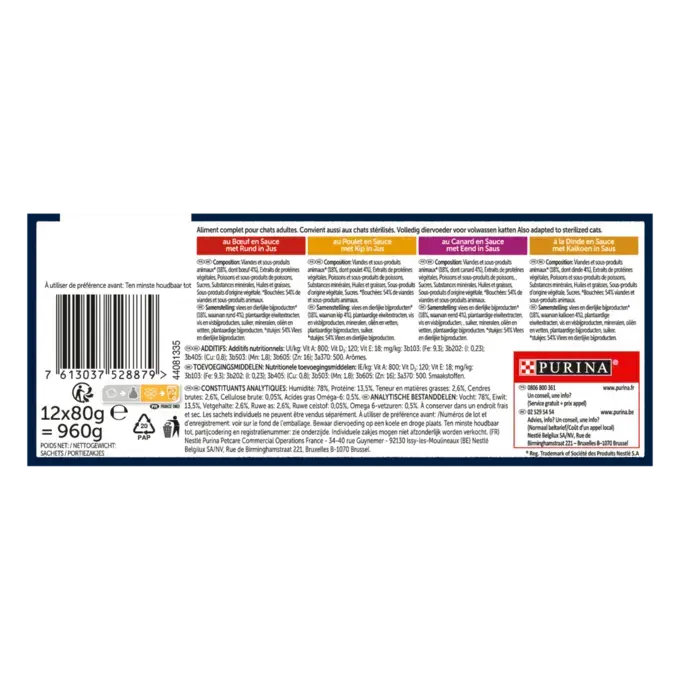 FELIX® HEERLIJKE GRILL Farm Selectie 12x80g