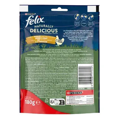 FELIX® Naturally Delicious met Kip & Catnip 180g