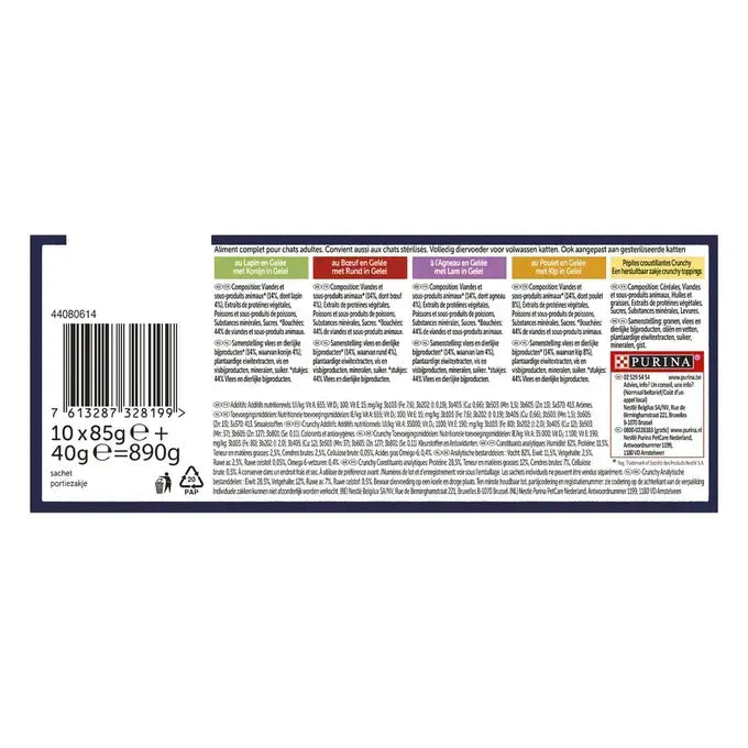 FELIX® SENSATIONS Crunchy Countryside Selectie 12x85g