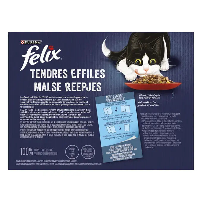 FELIX® MALSE REEPJES Countryside Selectie in Gelei 12x85g
