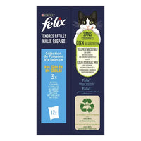 FELIX® MALSE REEPJES Vis Selectie in Gelei 12x85g