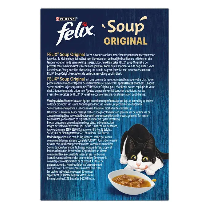 FELIX® Soup Vis Selectie 6x48g