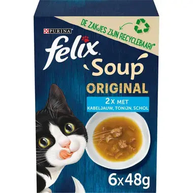 FELIX® Soup Original Vis Selectie 6x48g
