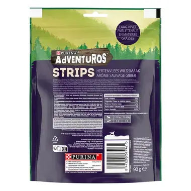 ADVENTUROS®  Strips Rijk aan Hert 90g