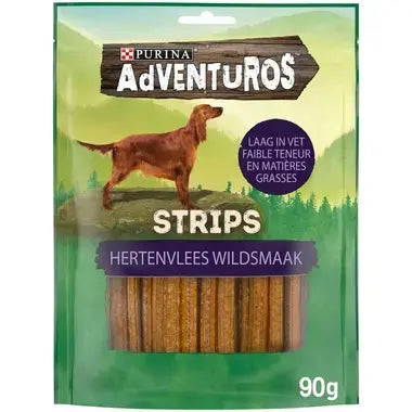 ADVENTUROS®  Strips Rijk aan Hert 90g