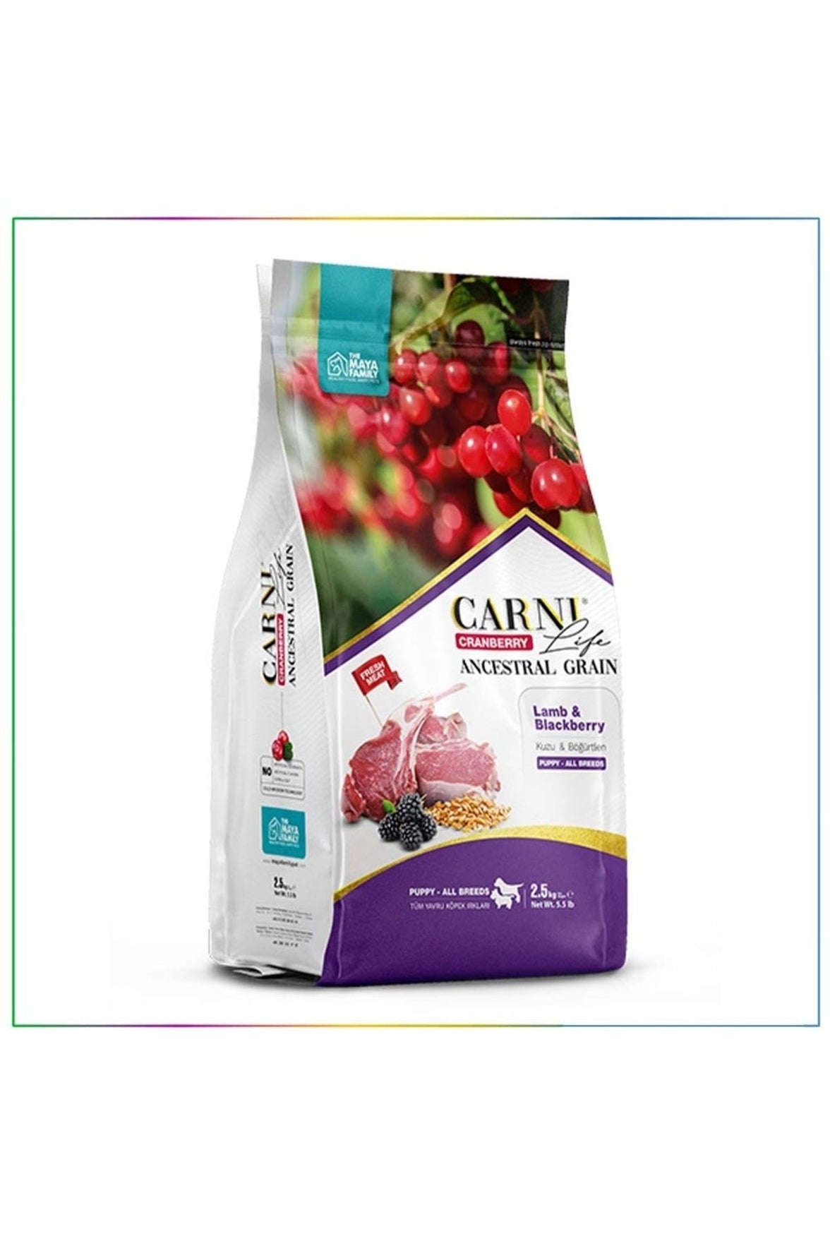 Carni Life Cranberry ANCESTRAL GRAIN LAMB & BLACKBERRY PUPPY ALL BREEDS