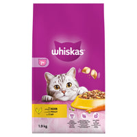 Whiskas 7+ Adult Droogvoer Kip 1,9 kg