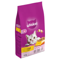 Whiskas 7+ Adult Droogvoer Kip 1,9 kg