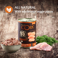95% meat, Adult Kalkoen met Boerenkool 400g