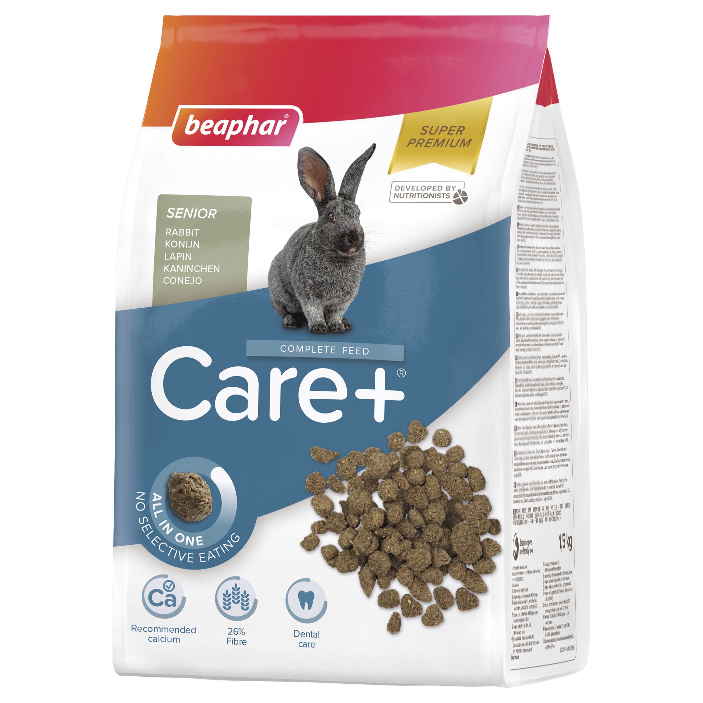 Care+ Konijn Senior 1,5kg