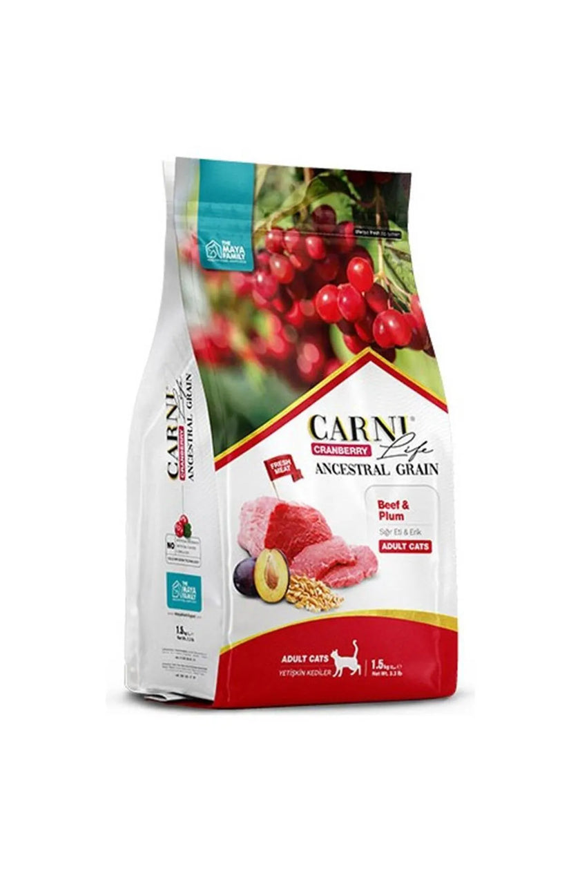 Carni Life Cranberry BEEF &amp; PLUM Adult Cats