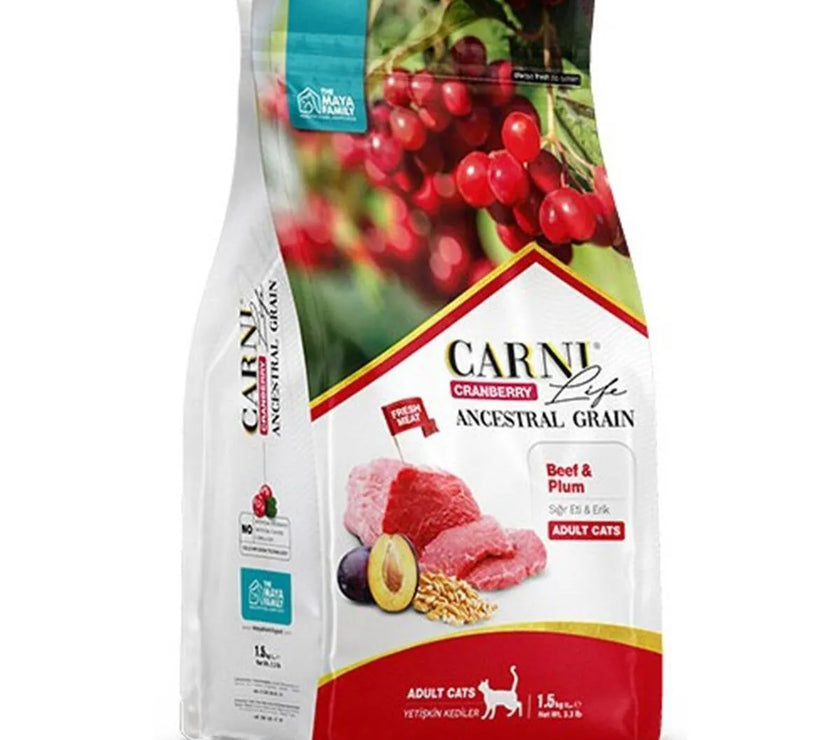 Carni Life Cranberry BEEF &amp; PLUM Adult Cats