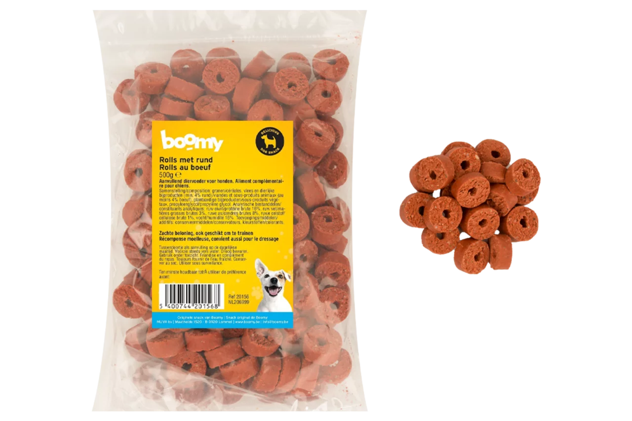 Boomy Rolls met rund 500g