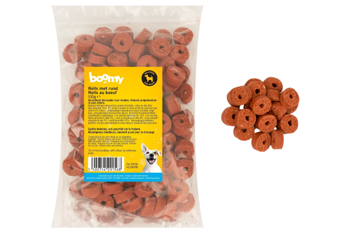 Boomy Rolls met rund 500g