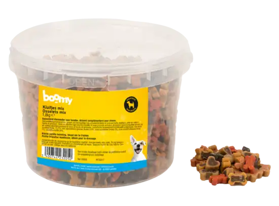 Boomy Halfzachte Kluifjes mix 1,8kg