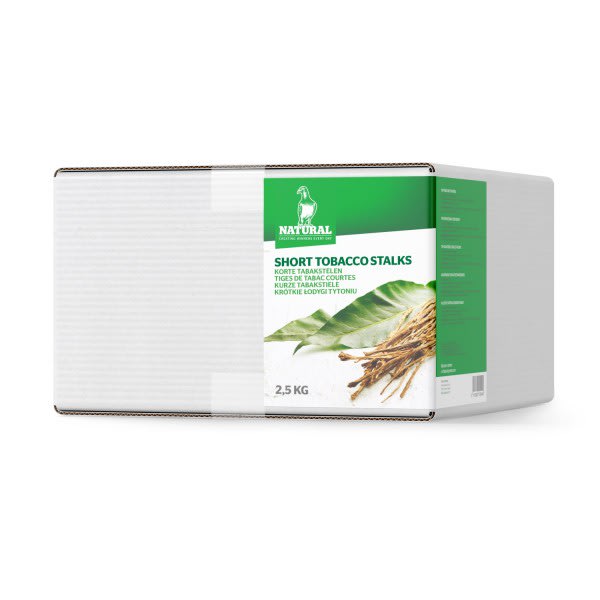Natural Short Tobacco stalks 2.5kg