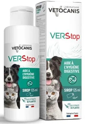 VERSTOP WORMSTOP SIROOP HOND & KAT 125 ML